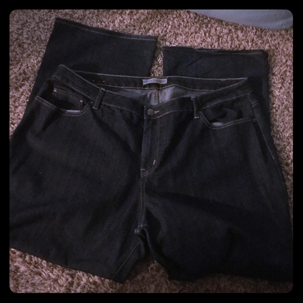 Jean plus size 24 wide leg
